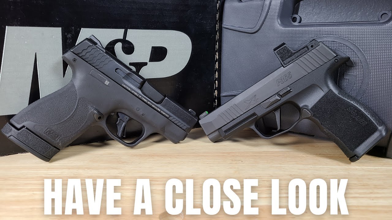 SMITH AND WESSON MP SHIELD PLUS VS SIG P365XL REVIEW