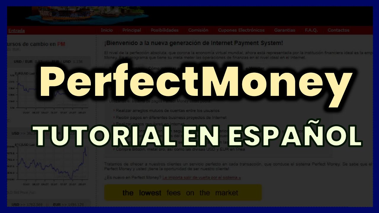 👉 C&oacute;mo Funciona PERFECT MONEY || Tutorial en Espa&ntilde;ol de PerfectMoney.com
