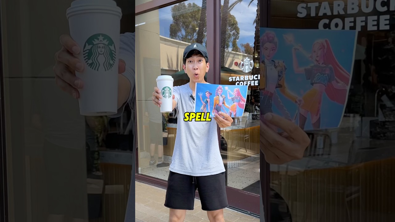 CAN STARBUCKS SPELL KPOP DEMON HUNTERS