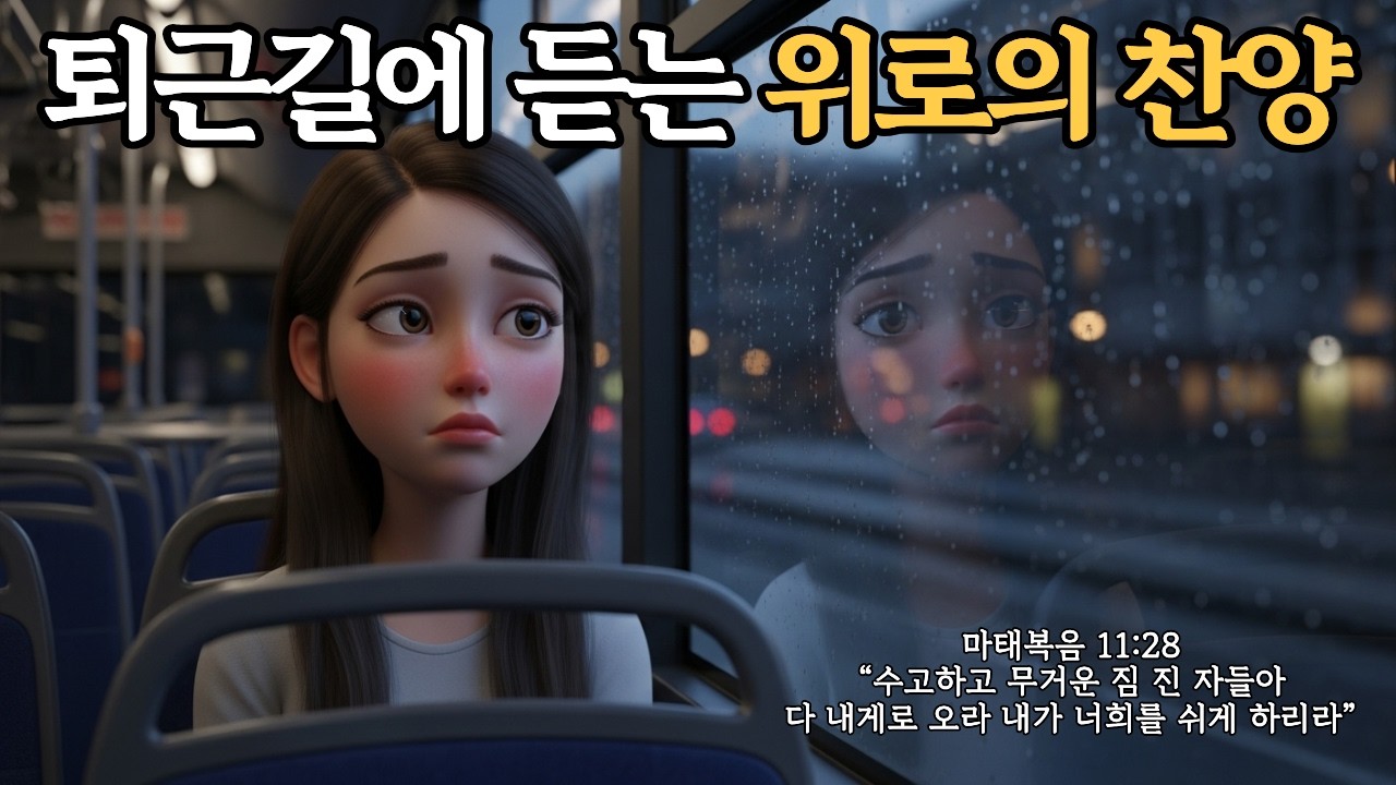 CCM 찬양 모음🎵퇴근길에 듣는 위로의 찬양ㅣ퇴근길 찬양