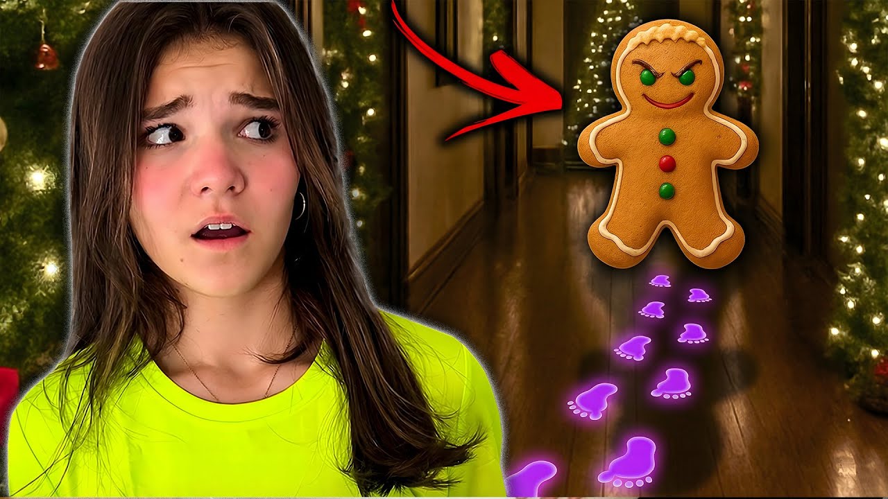 Our Haunted Gingerbread Man Came to Life… and Tried to Escape 😱🍪