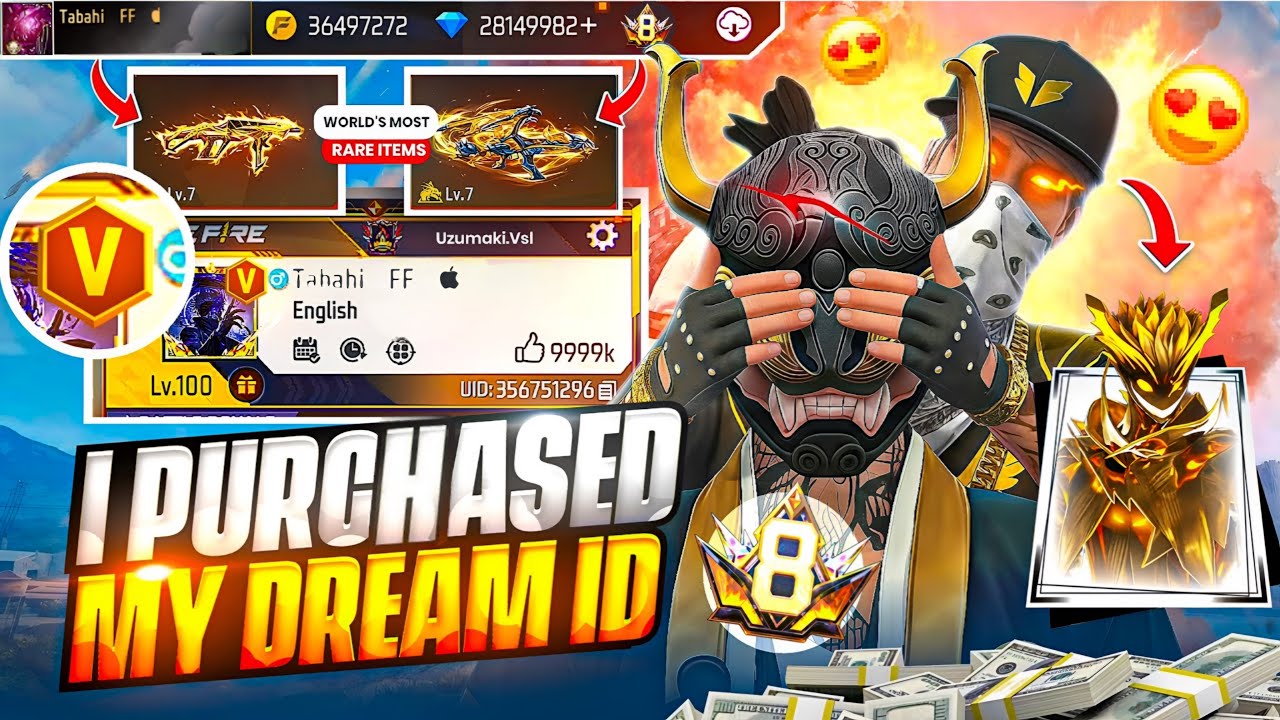 Finally I Purchased My Dream Id Again 🥰🔥Worth 1.5k Only 😱 Only Rear Items 💀😍