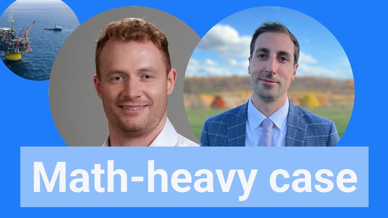 Math-heavy consulting case interview: Natural gas mega project (w/ EY and BCG Consultants)