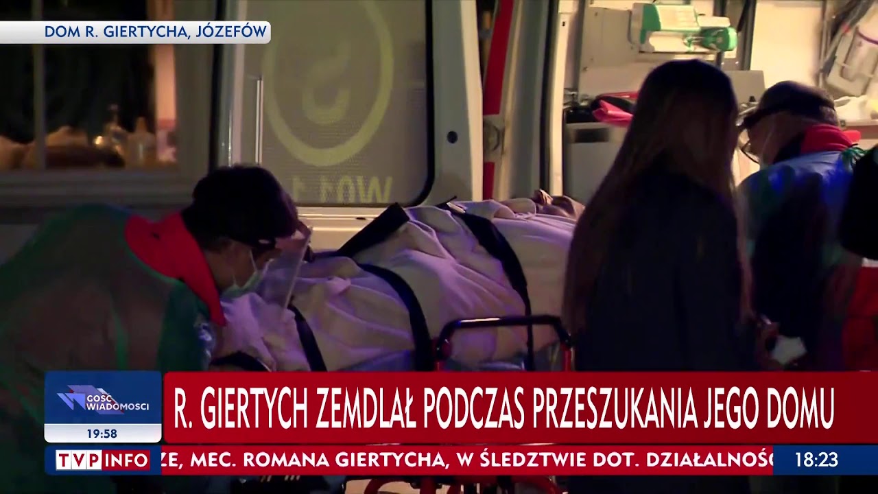 Roman Giertych zasłabł i został odwieziony do szpitala
