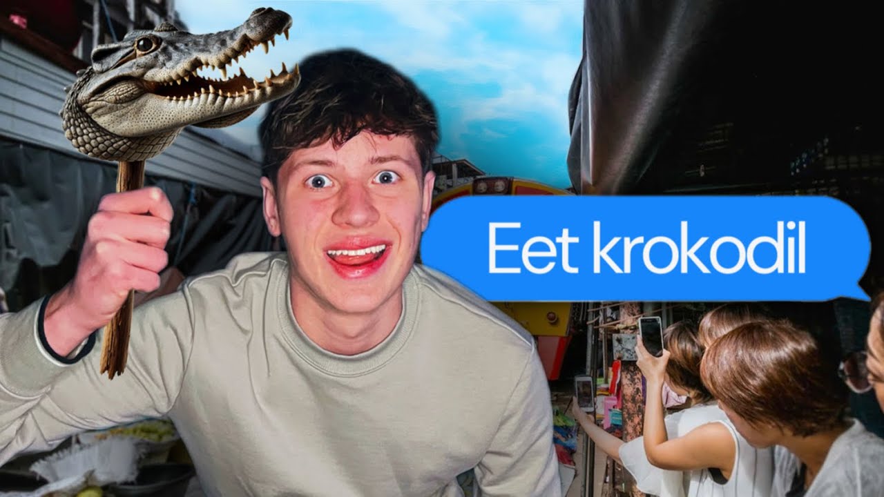 Ik Voer 10 Extreme Opdrachten Uit In Thailand | Jelte