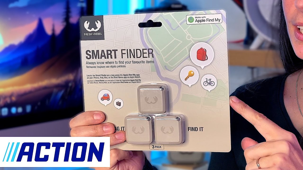 AirTag Fresh n Rebel de chez ACTION Smart Finder Apple