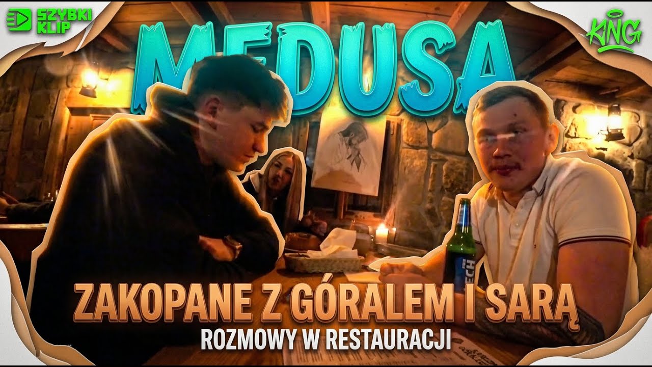 MEDUSA w Zakopanem 😳 Rozmowy z GÓRALEM i SARĄ w restauracji DZIEŃ 1