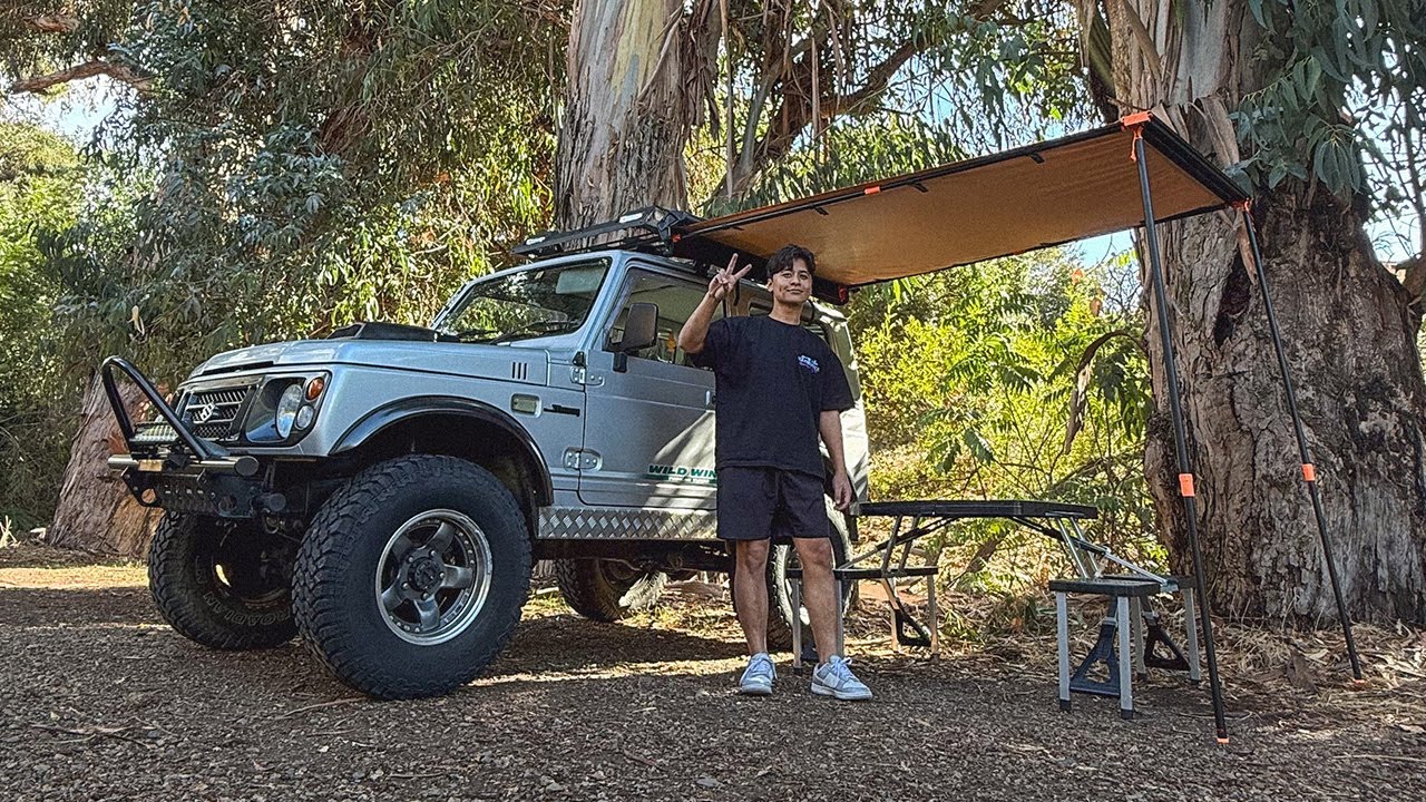 We TRANSFORMED My Suzuki Jimny Into the ULTIMATE Overlanding Rig! (Camping With Illiminate)