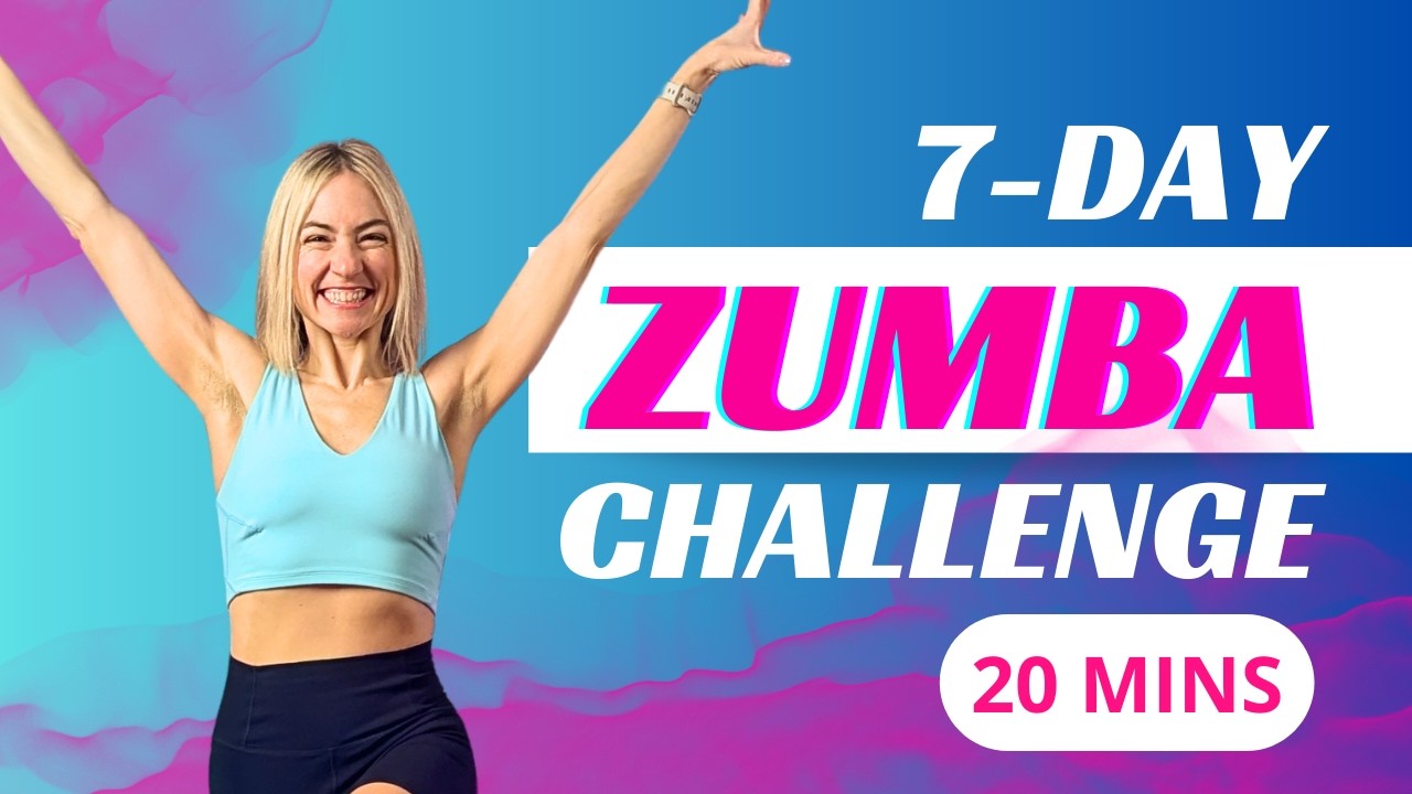 20-Minute Zumba Dance Fitness | 7-Day Zumba Challenge - Spring 2026 | 200 Calories | 2000 Steps