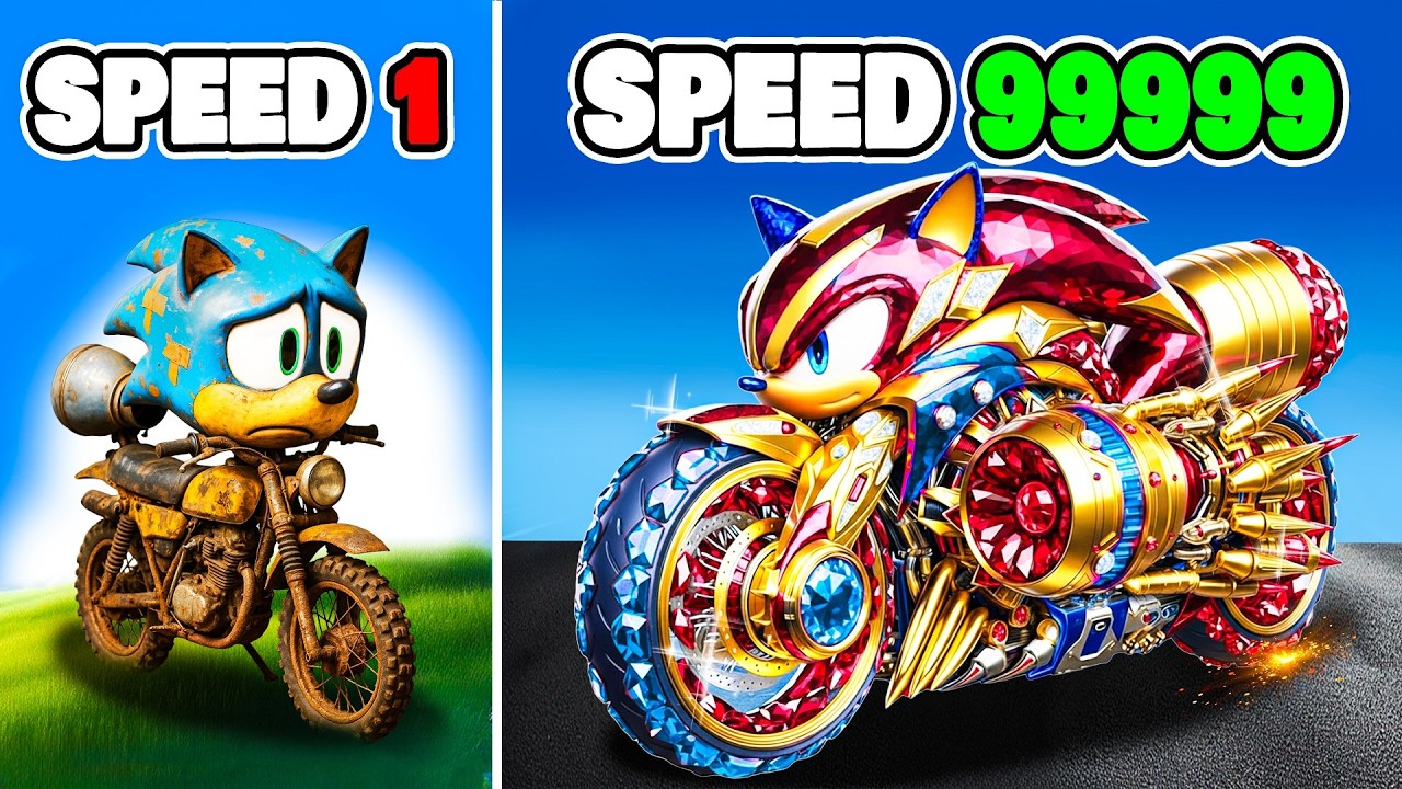 Upgrading to the Fastest SONIC BIKE Ever in GTA 5