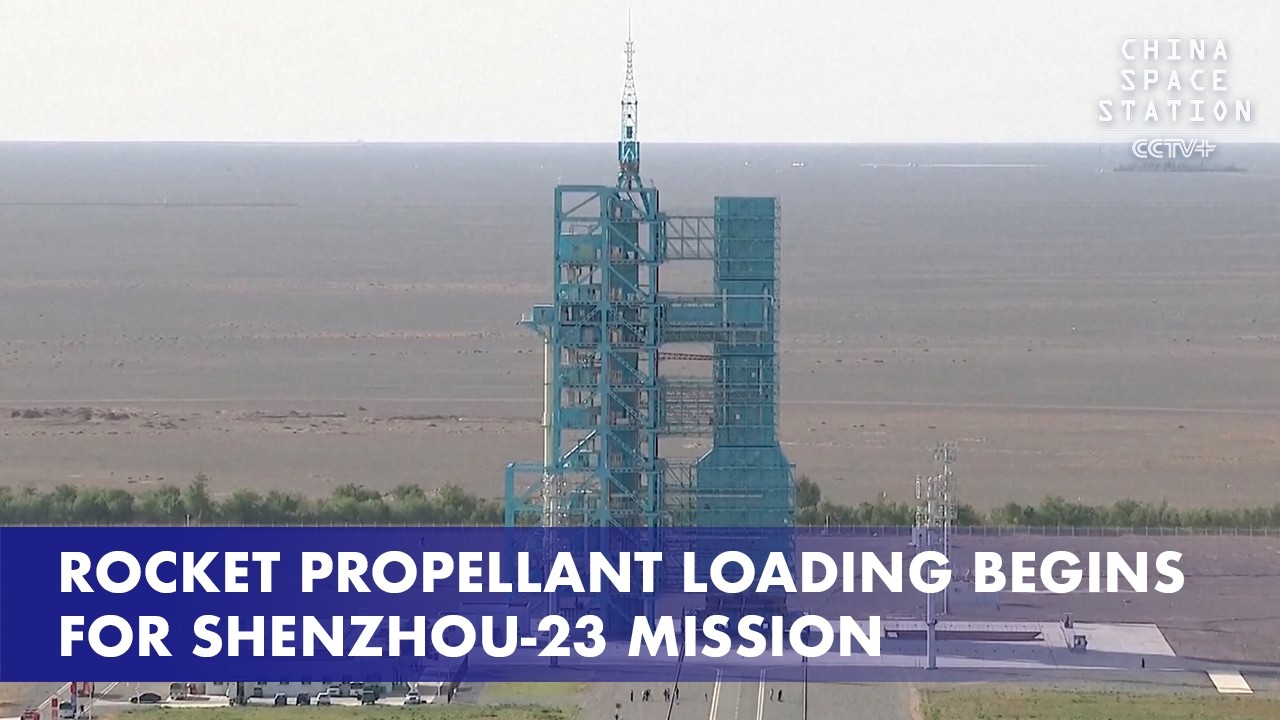 Rocket Propellant Loading Begins for Shenzhou-23 Mission