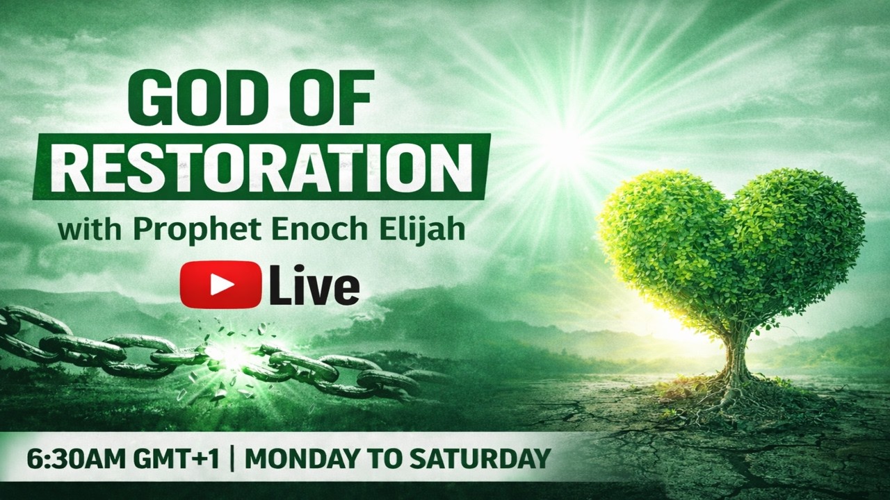 ✅SUPERNATURAL BLESSINGS | GOD OF RESTORATION | Morning Prayer 6:30AM (Live)