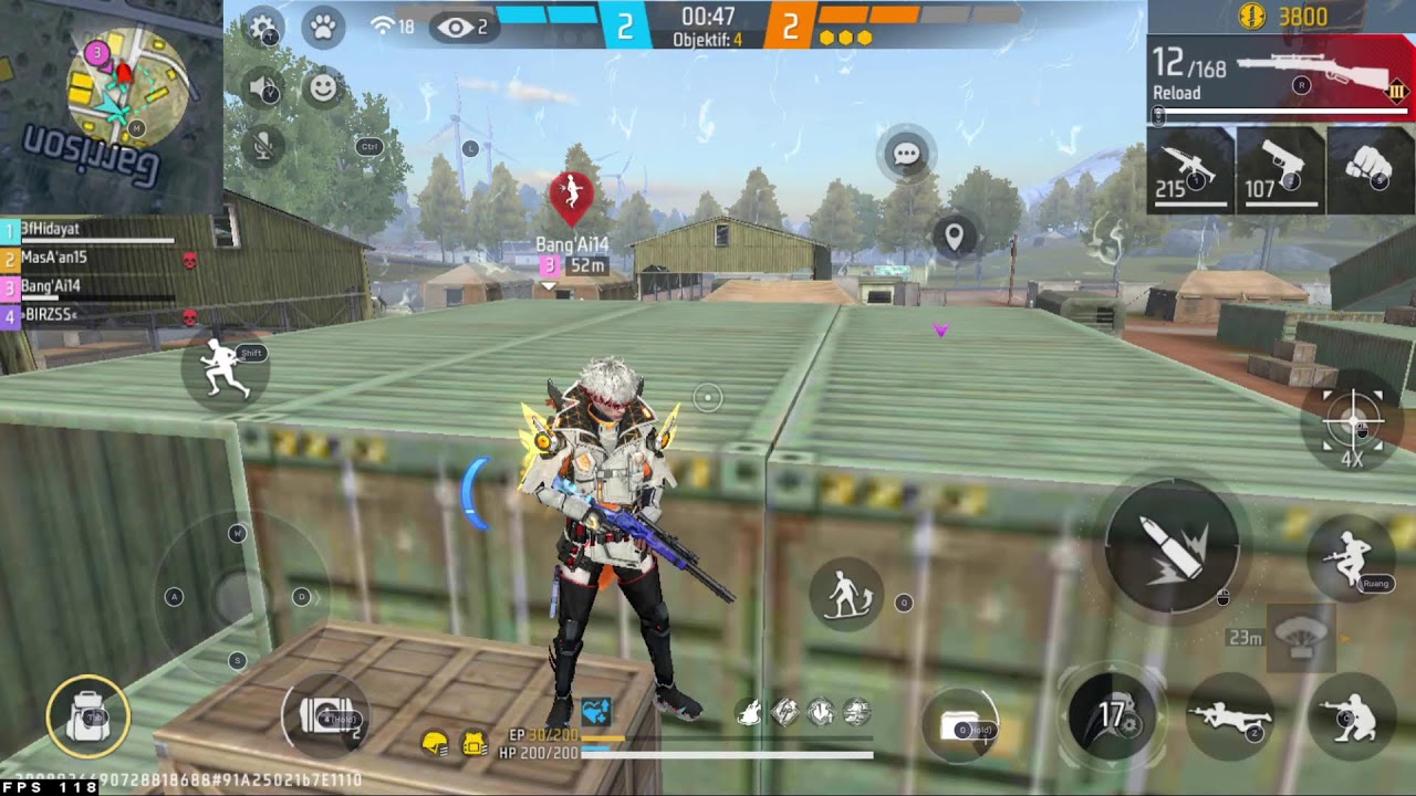 main free fire iseng