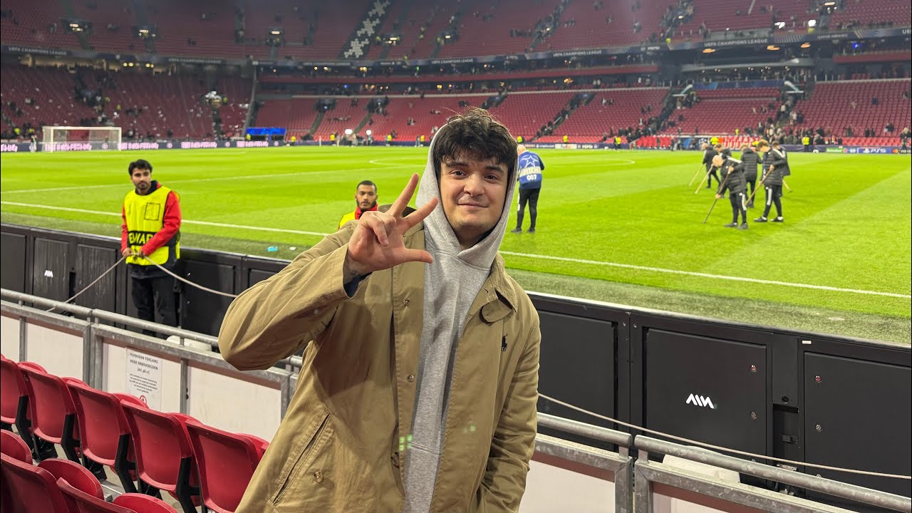 GALATASARAY VS AJAX STADYUM VLOGU 😍ŞL AVRUPA FATHİ🔥( İNANILMAZ GÜN ) 