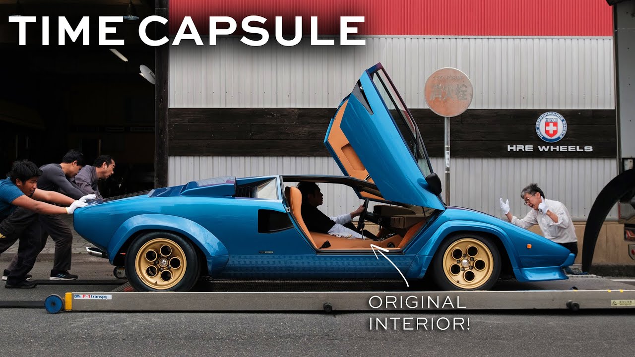 Buying the Holy Grail! Perfectly Preserved Countach LP400S Series I