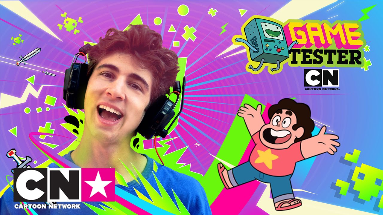 Steven Universe vs Favij | Game Tester | Cartoon Network