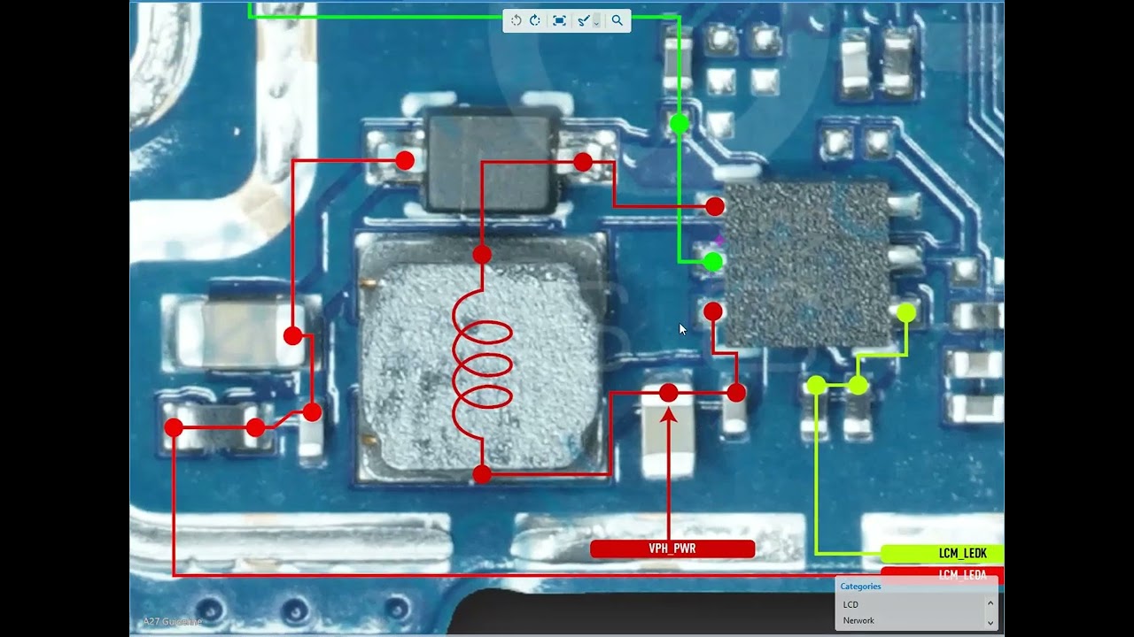 Itel A27 No Display Light FIX  LCD Backlight Jumper Ways & IC Solution