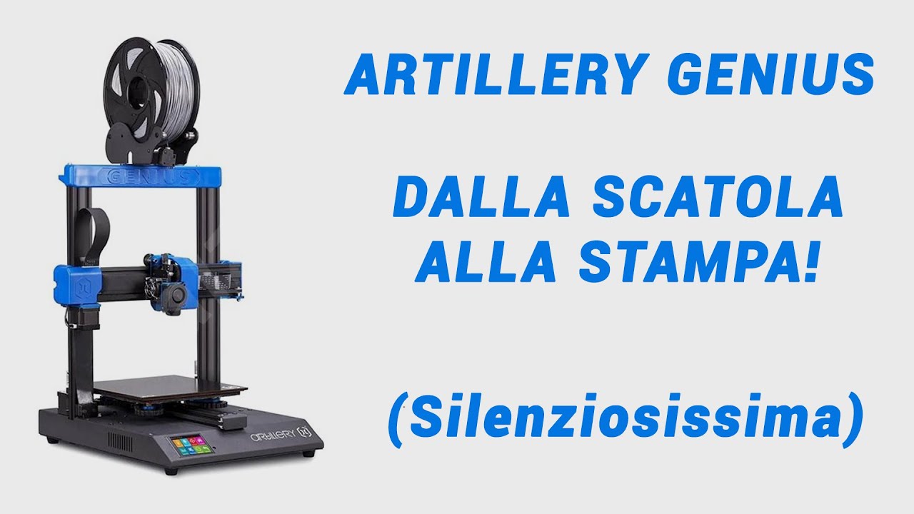 ARTILLERY GENIUS - ПОЛНЫЙ ОБЗОР ОТ КОРОБКИ ДО 3D-ПЕЧАТИ