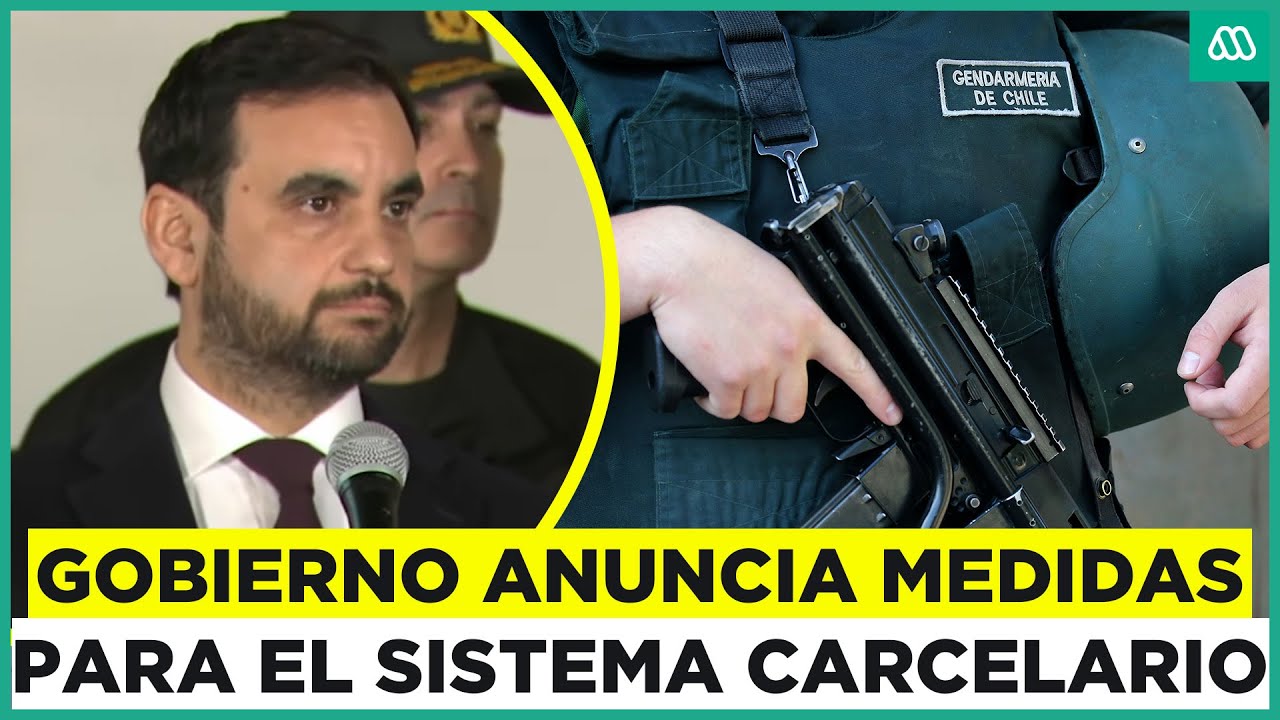 Tras polémica fuga de reos: Gobierno anuncia 17 medidas para mejorar el control penitenciario