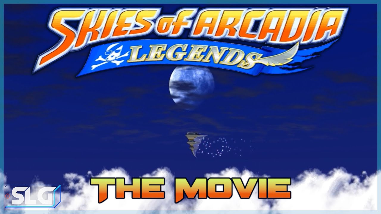 Skies Of Arcadia The Movie - All Cutscenes, Shortened Battles [1080P]