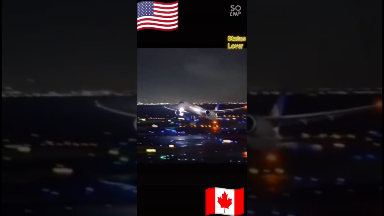 USA flight status video | India to America |
