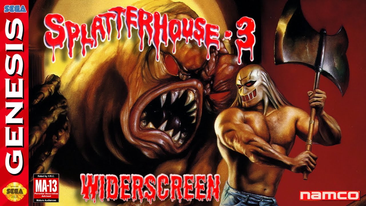 Splatterhouse 3 Widerscreen (Sega Genesis) Hack