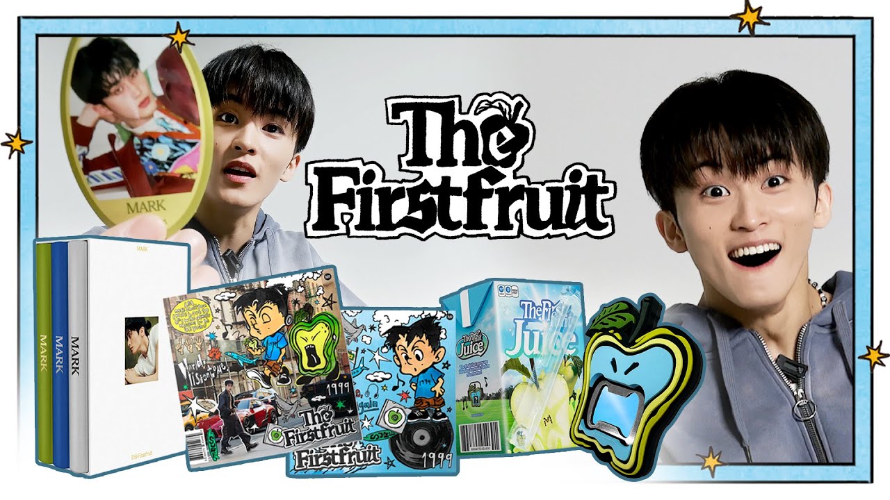 UNBOXING of MARK 마크 ‘The Firstfruit’ Album 🫑🧃