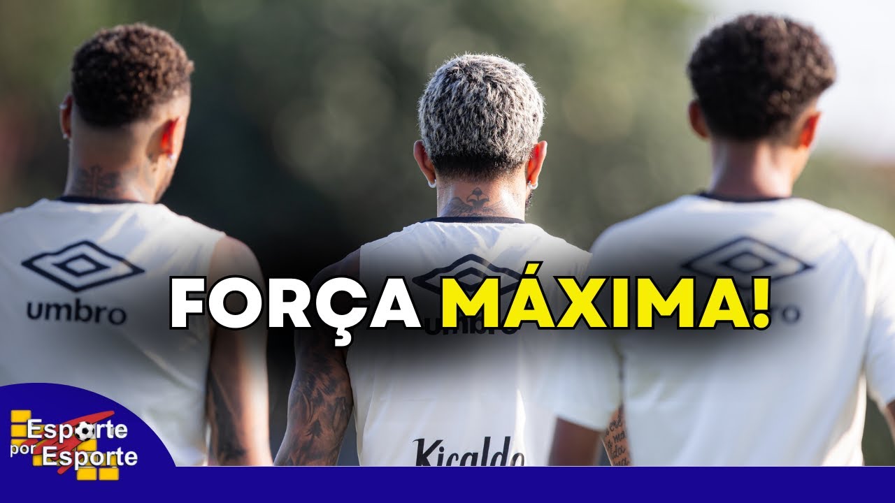 SANTOS TERÁ FORÇA MÁXIMA PARA 