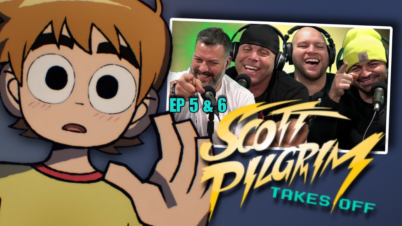 First time watching SCOTT PILGRIM TAKES OFF reaction episode 5 & 6