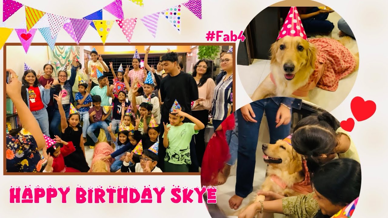 SKYE TURNED 4 🥳🧿 | Birthday Celebration Ho Toh Aisa!!😍 Meet Skye’s Squad❤️