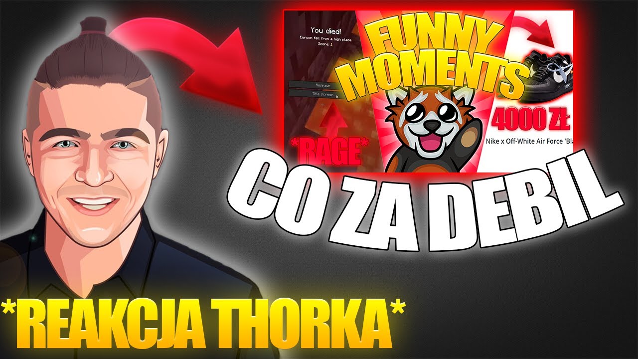THOREK ogląda FUNNY MOMENTS EWRON #30 (+ REAKCJA CZATU)