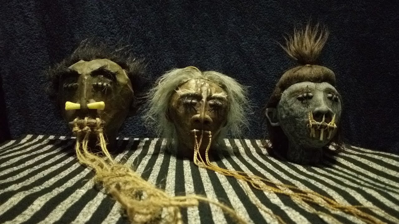 DIY Paper Maché Shrunken Head Tutorial