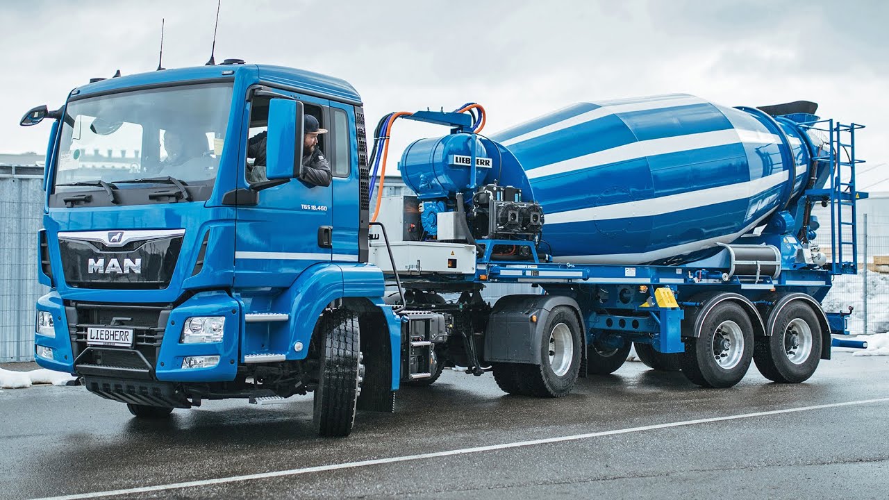 Liebherr - Electric truck mixer ETM 1004 T