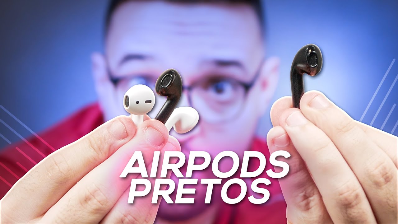 AIRPODS PRETOS? Esses FONES são BONS e BARATOS! Baseus Encok W04 Pro