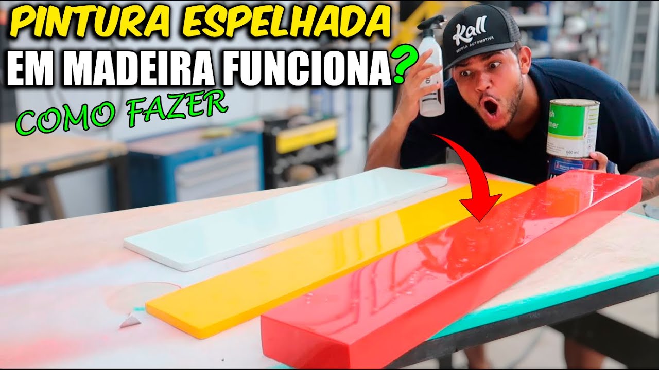 APRENDA PREPARAÇÃO e PINTURA de MADEIRA | MDF | COMPENSADO - SEGREDO QUE NINGUÉM CONTA!
