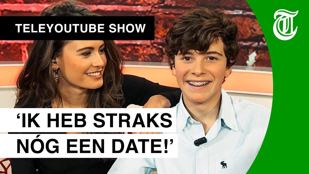Michelle (25) op date met internet-held Kieckx (14) - TELEYOUTUBE SHOW #10