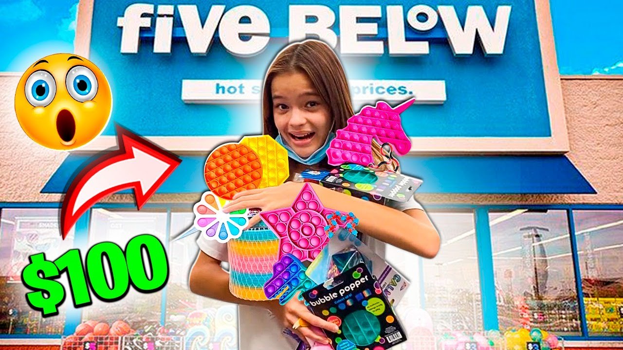 COMPRANDO TODOS OS FIDGET TOYS QUE EU CONSEGUIR CARREGAR!! Comprei Varios Fidgets Pop it!!