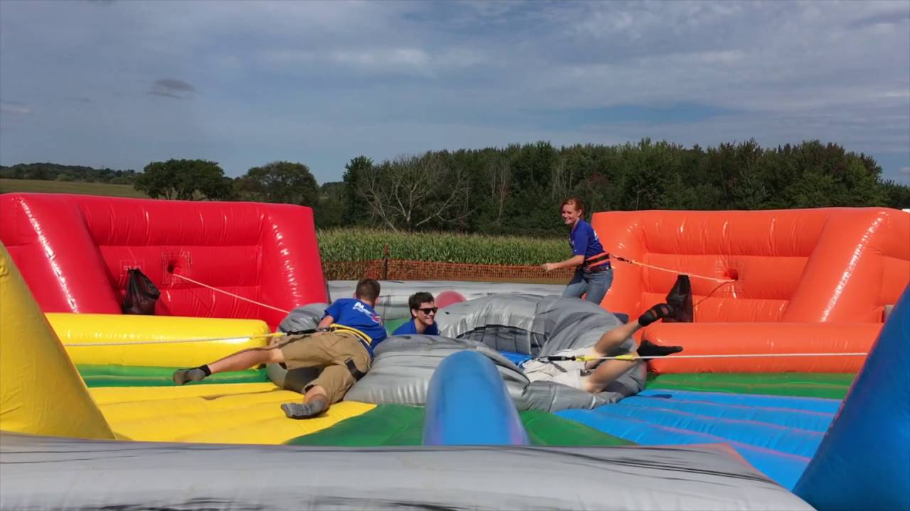 Hippo Chow Down Inflatable Game Rental Michigan - ACP Entertainment