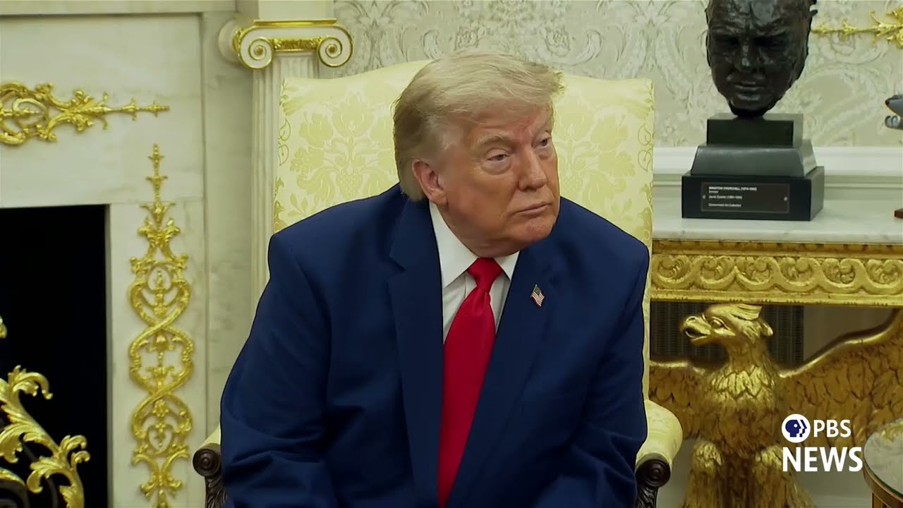 СМОТРИТЕ: Трамп заявил, что США придется &laquo;разобраться&raquo; с потенциальной блокадой Красного моря хус...
