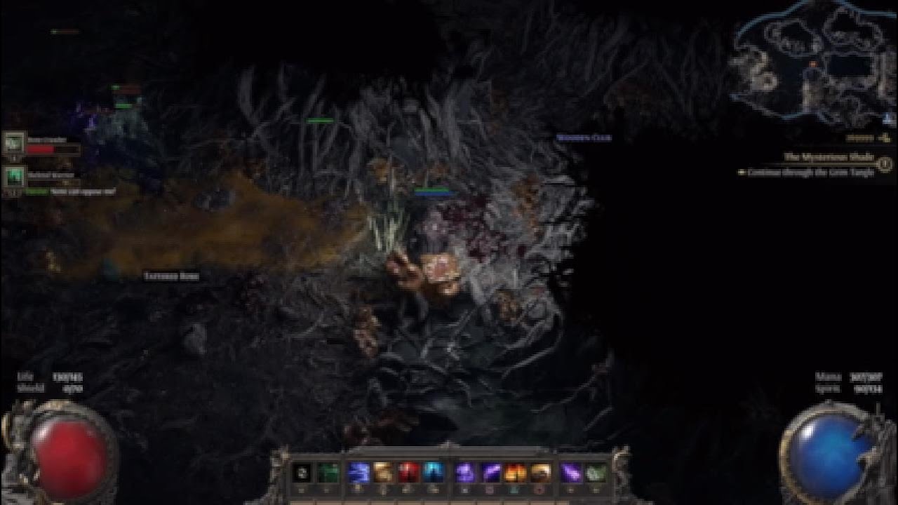POE 2 The Grim Tangle Witch Gameplay