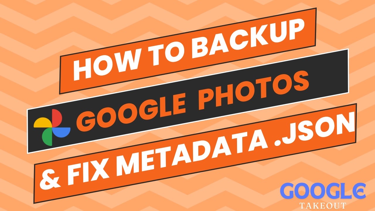 Метаданные Google Takeout | Исправление резервного копирования Google Photos за 4 простых шага🔥📸
