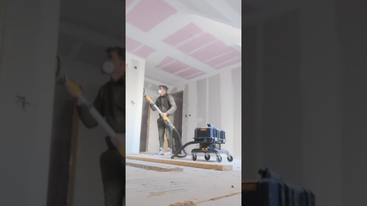 Dewalt cordless drywall  sander & dewalt  m class  extractor.