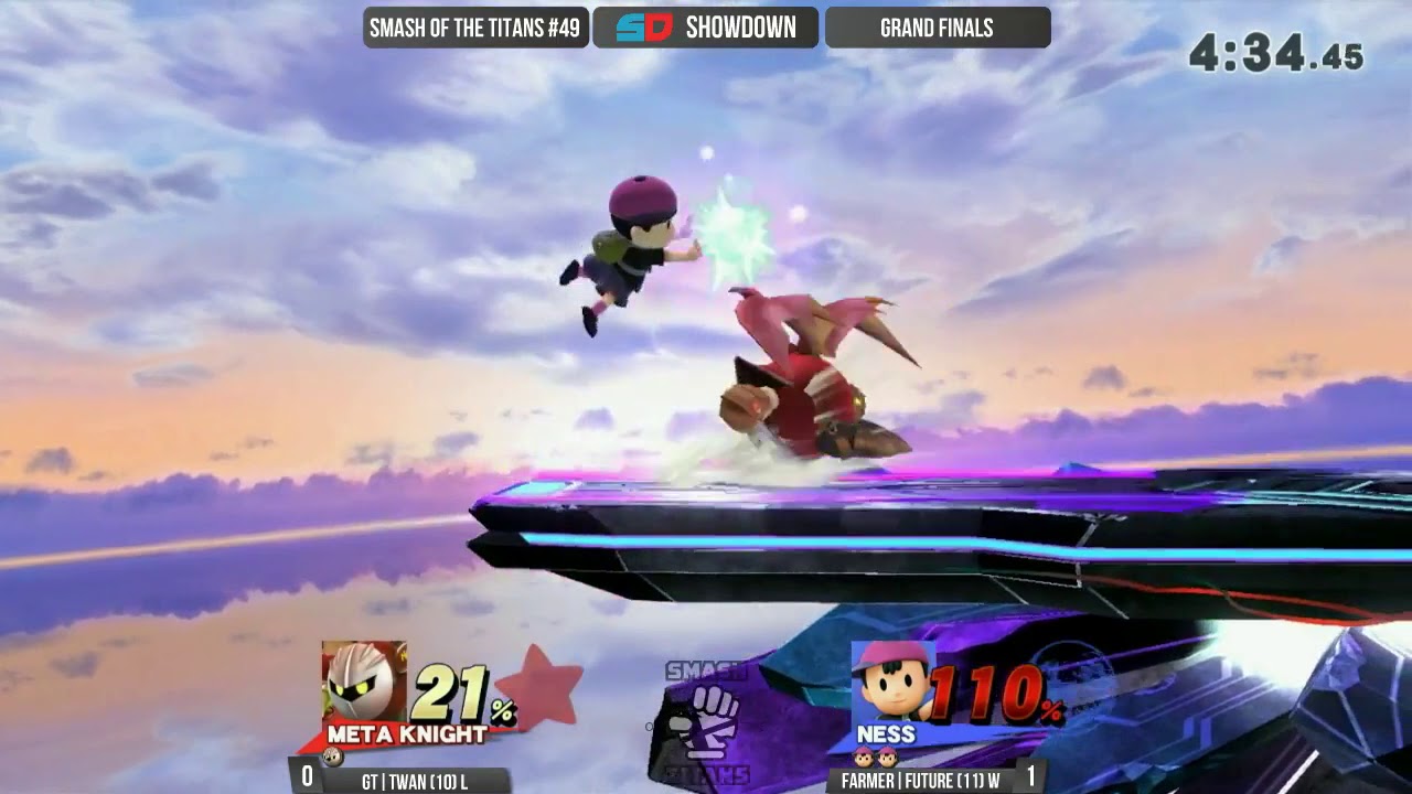 Smash of the Titans #49 - Grand Finals: GT|Twan (Meta Knight) vs Farmer|FuTure (Ness)