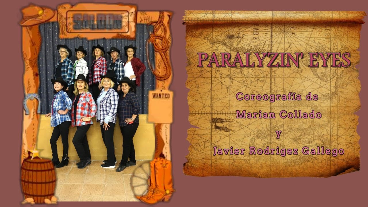 PARALYZIN' EYES Linedance