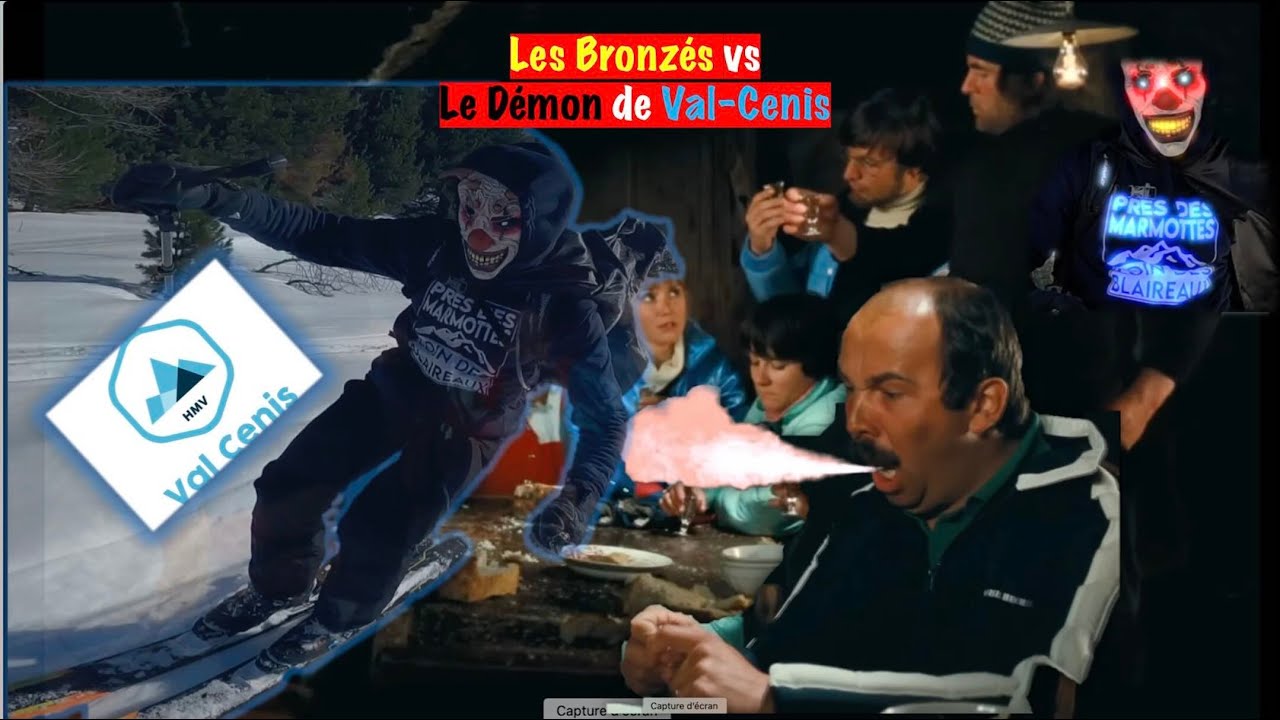 Les Bronzés 🎿 vs Démon 😈 de Val Cenis ❄️