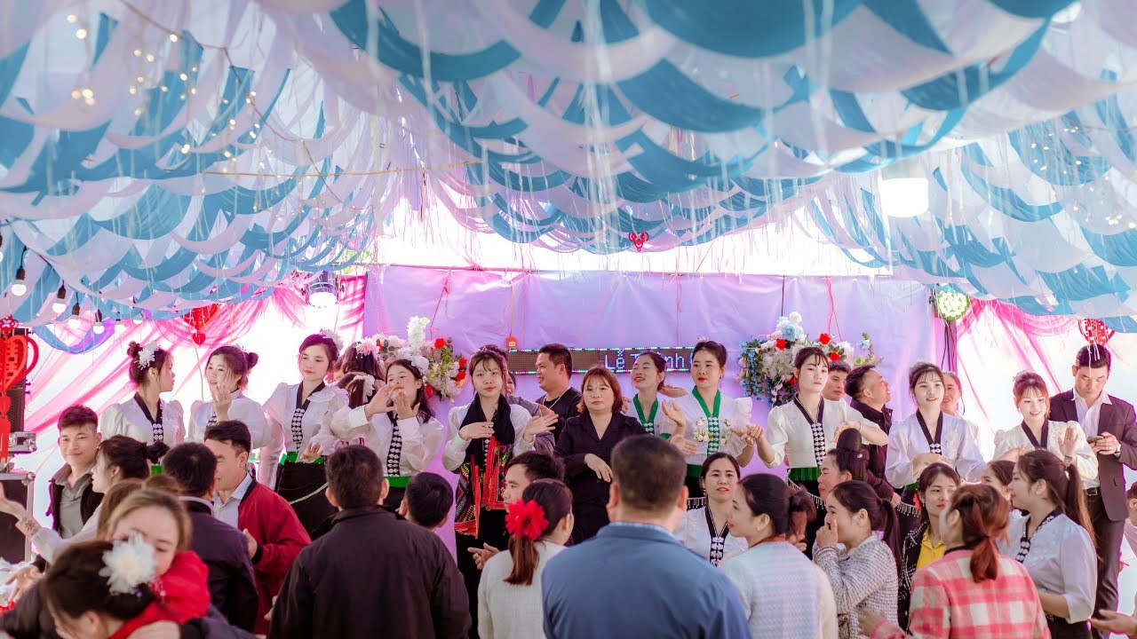 DANCE LỄ THÀNH HÔN HOÀNG TUYỀN - HẢI YẾN BẢN CHIM THƯỢNG XÃ PẮC NGÀ BẮC YÊN