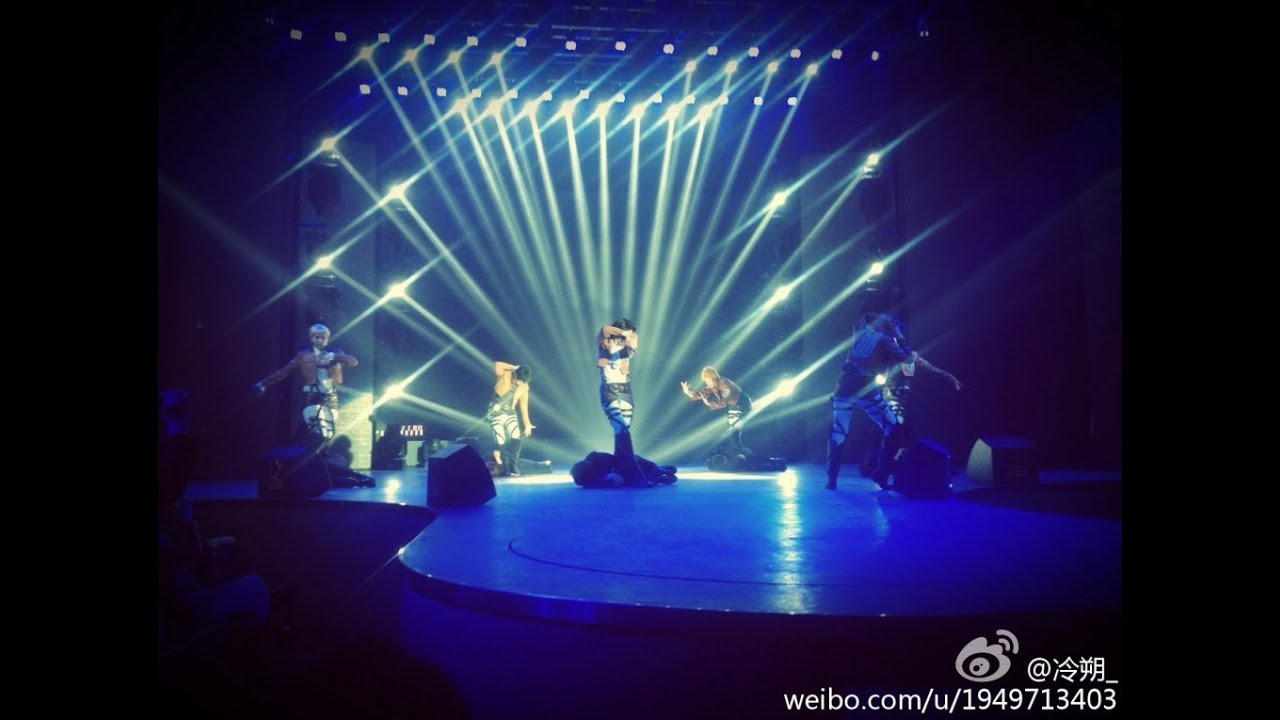 *Close up ver*2014 Encore Shingeki no kyojin This love dance cos by 夜莺军团