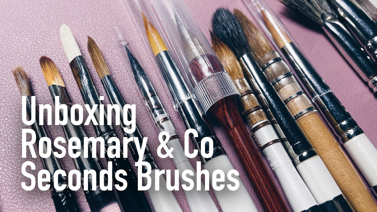 A look at Rosemary & Co Seconds Mystery Brush Pack