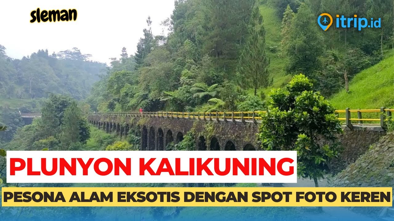 Plunyon Kalikuning | Indahnya Perpaduan Alam dan Uniknya Jembatan di Sleman Jogja