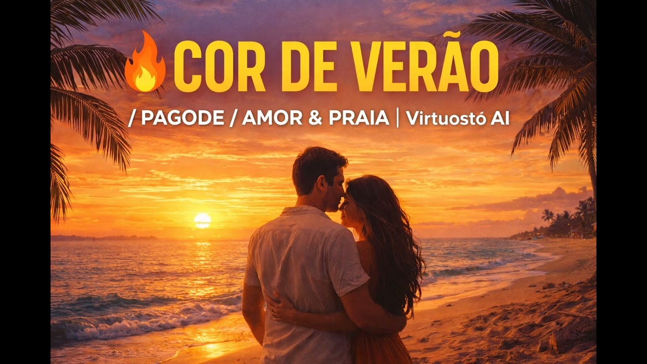 🔥 COR DE VERÃO | PAGODE / AMOR & PRAIA | Virtousto AI
